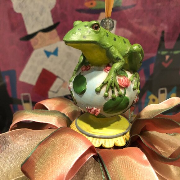 SILVESTRI~FROG TASSEL ORNAMENT BY KELLY PAULK - Picture 12 of 16